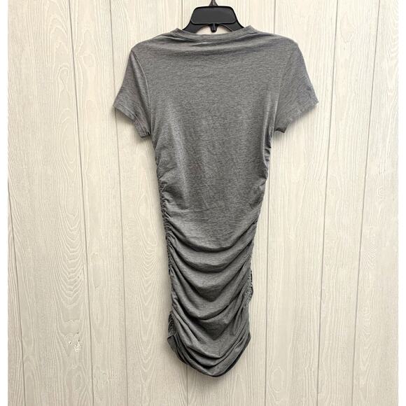 Theory Apex Tiny Tee Ruched Short Sleeve Dress Size P NWT - Picture 5 of 6